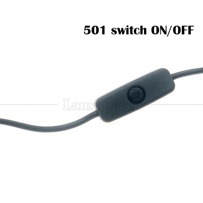 5V USB A Männlich auf Typ C USB Schalter Strom ON OFF Kabel für Raspberry Pi LED Strip 3