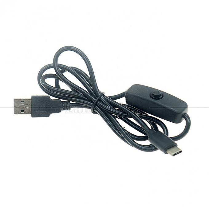 5V USB A Männlich auf Typ C USB Schalter Strom ON OFF Kabel für Raspberry Pi LED Strip 5