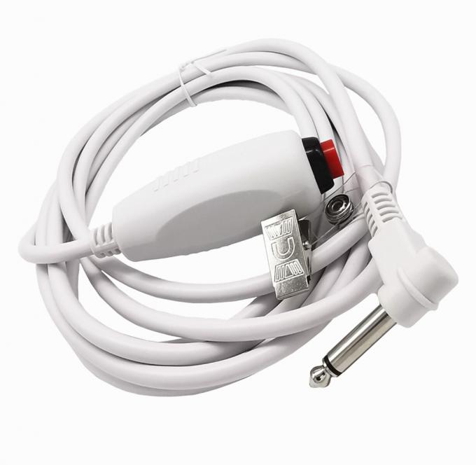 Custom 6.35 Single Button Switch Line Notruf Button Krankenschwester Anruf Kabel mit Clip für Krankenschwester Station Krankenschwester Anrufsystem 5