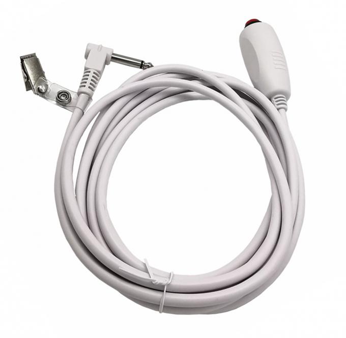 Custom 6.35 Single Button Switch Line Notruf Button Krankenschwester Anruf Kabel mit Clip für Krankenschwester Station Krankenschwester Anrufsystem 6