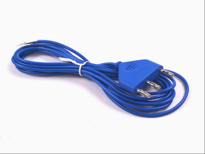 Anpassung Hochfrequenz 3-Stift Stecker Einweg ESU Bleistiftkabel Elektrokirurgischer Bleistift Draht Elektro-Messerdraht 0