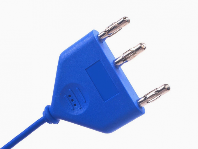 Anpassung Hochfrequenz 3-Stift Stecker Einweg ESU Bleistiftkabel Elektrokirurgischer Bleistift Draht Elektro-Messerdraht 2