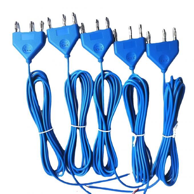 Anpassung Hochfrequenz 3-Stift Stecker Einweg ESU Bleistiftkabel Elektrokirurgischer Bleistift Draht Elektro-Messerdraht 4