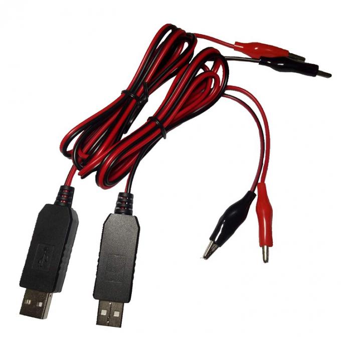 AA AAA Batterie-Eliminator Repace Batterie USB 5v bis 1.5v 3v 4.5v Schritt nach unten Stromlade-Kabel für LED-Licht elektrisches Spielzeug 0