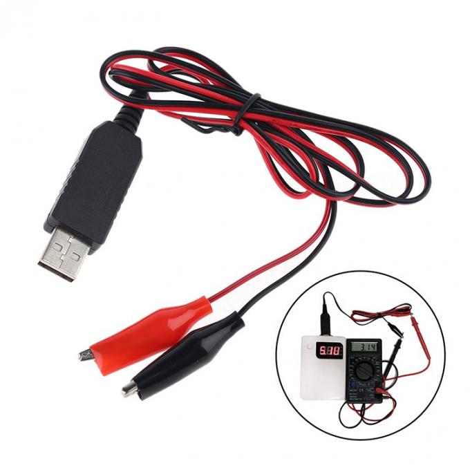 AA AAA Batterie-Eliminator Repace Batterie USB 5v bis 1.5v 3v 4.5v Schritt nach unten Stromlade-Kabel für LED-Licht elektrisches Spielzeug 1