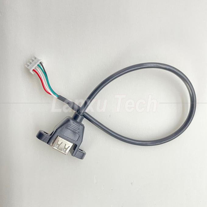 USB 2.0 Panel Mount Typ A bis JST XH PH VH 4-Stift-Kabel 2