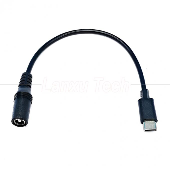 Micro USB Männlich zu DC 3,5x1,35mm Weiblich Jack Stromverlängerungskabel für Ventilatoren LED-Streifen 1