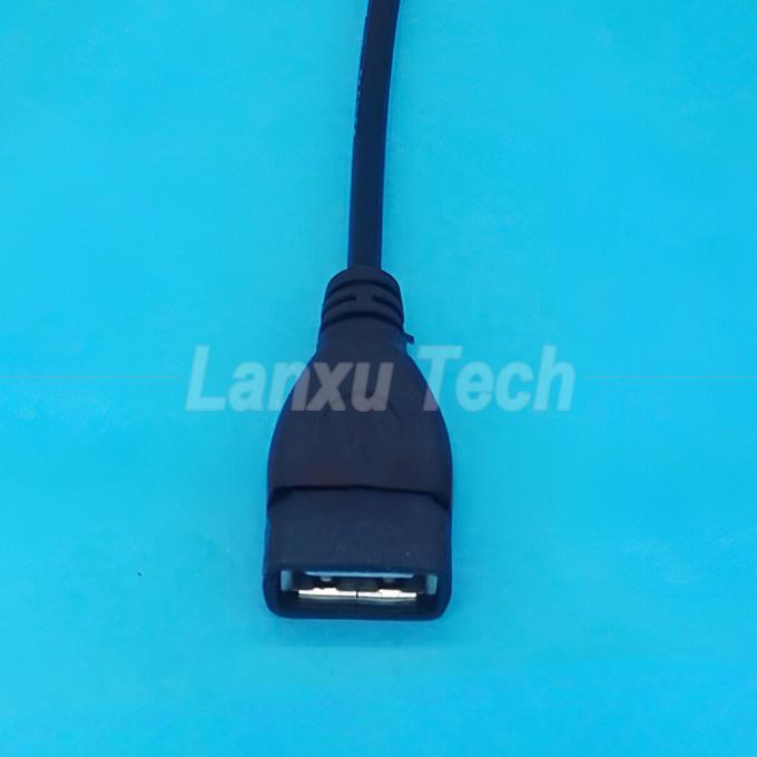 USB 2.0 A Männlich zu 2 Dual USB Weiblich Jack Y Splitter Hub Stromkabel Erweiterung Adapterkabel 4