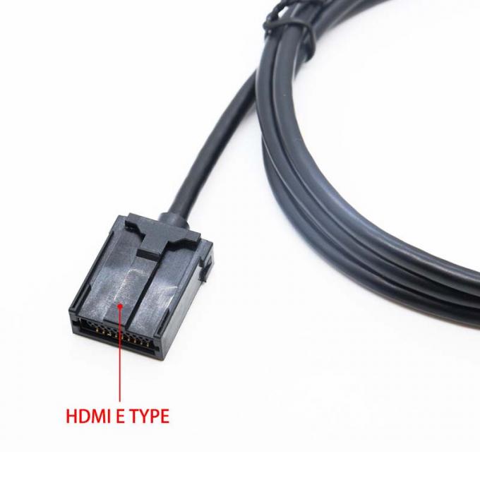 HD-MI Männlich zu HD-MI E-TYPE Weibliches wasserdichtes Verlängerungskabel mit Flush Mount-Panel für Auto-Lkw-Boot-Motorradcomputer 0