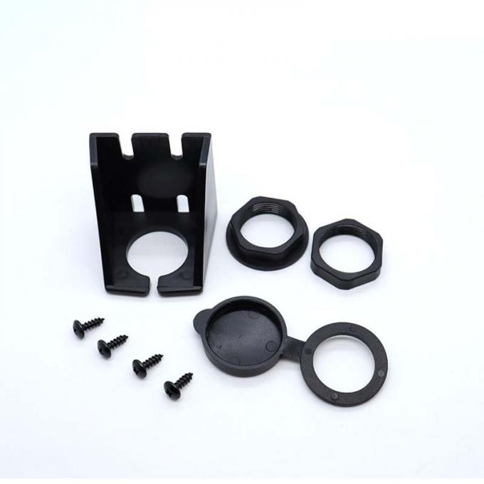 Anpassen Dual Typ C Männlich zu weiblich wasserdichtes Erweiterungskabel mit Flush Mount Panel für Auto LKW Boot Motorrad Computer 4