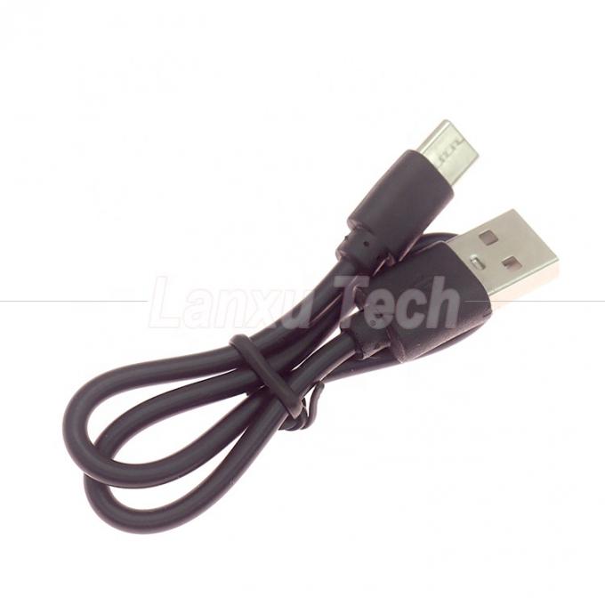 Kurzes Schnellladen Nur 1A 2A USB zu Typ C Ladekabel für Power Bank Ventilator 0