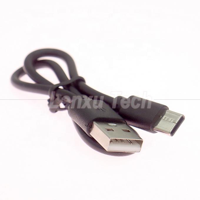Kurzes Schnellladen Nur 1A 2A USB zu Typ C Ladekabel für Power Bank Ventilator 1