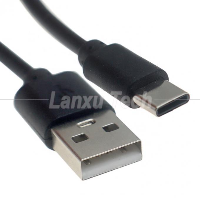 Hochwertiges Schnellladen 2A 1m 2m 3m 5m USB 2.0 A bis Typ C Erweiterungsdatenladekabel für Mobiltelefon Tablet 1