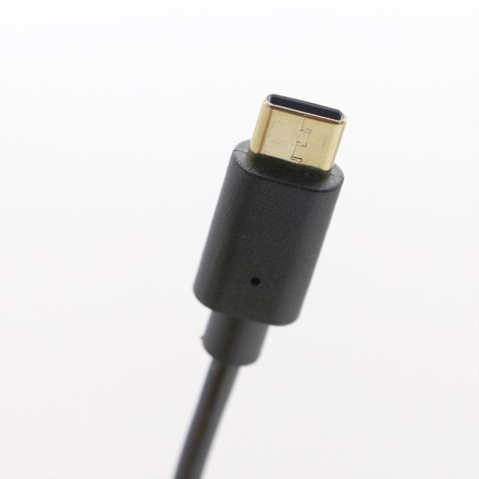 Custom 3M Gold Steckverbinder Schnellladung Federgewickelt USB Typ C Datenladekabel 1