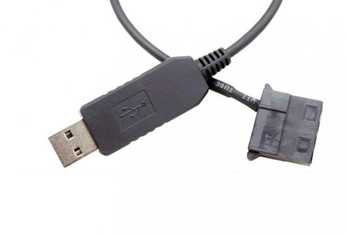 USB 5V bis 12V Spannung Steigerung 3 Pin und 4 Pin PC Ventilator-Power-Adapter-Kabel 5