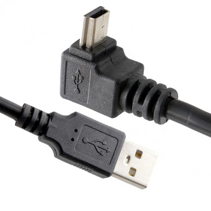 OEM Links nach rechts nach oben nach unten 90 Grad Winkel MINI USB-Kabel für PS3 Controller MP3 Kamera 2