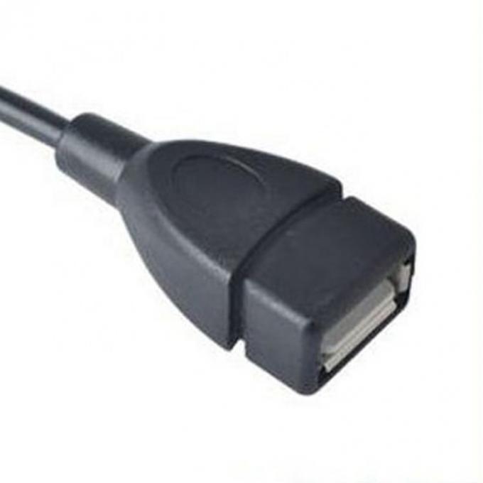 90 Grad Winkel Mikro B bis USB Typ A Weibliches OTG-Adapterkabel 2