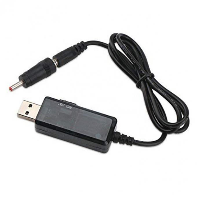 LED-Display Multi-kompatible Spannung Set Up Booster 5V bis 9V 12V USB zu Gleichspannungsladekabel 7