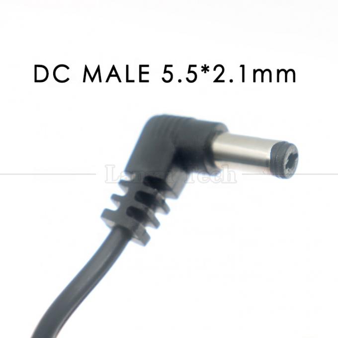 12V Booster USB 5V bis 12V 90 Grad Winkel 5,5x2,1 mm Steckkabel für Wifi-Router 5