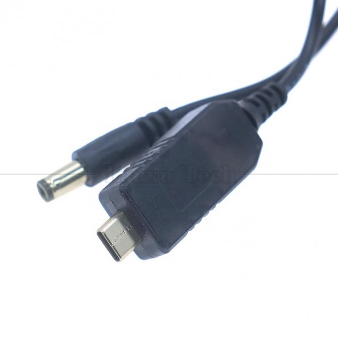 USB Typ C zu DC 5.5x2.1mm 8.4v 7.4v 6v 4.5v 3.6v 3v 2.4v 9v 12v Ausgangskabel für Wifi-Router Led Light Strip Circuit 3
