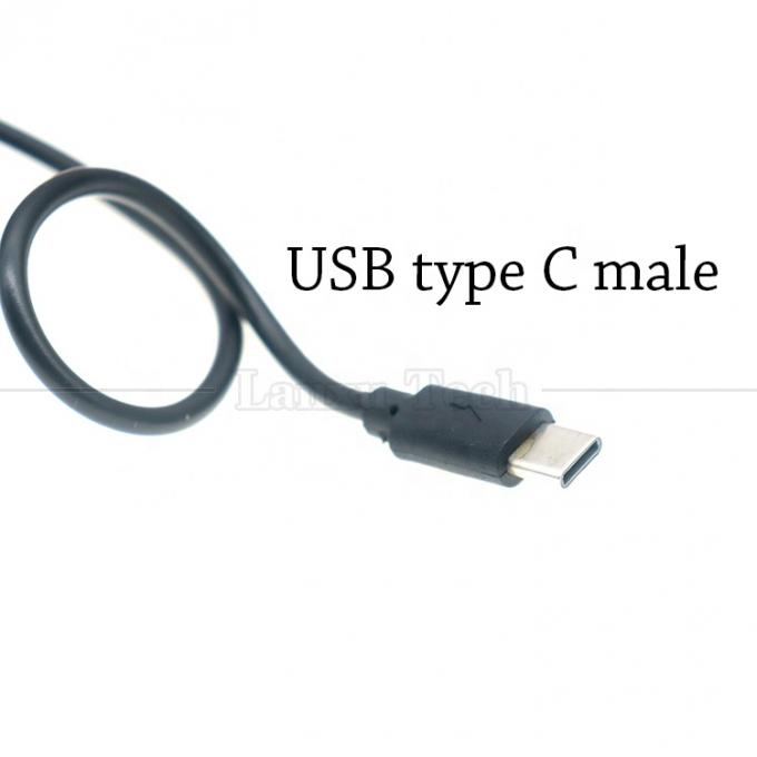 USB 5V zu USB Typ C 12V Ausgangsbooster-Wandler-Ladekabel für Led-Lichtmatten 4