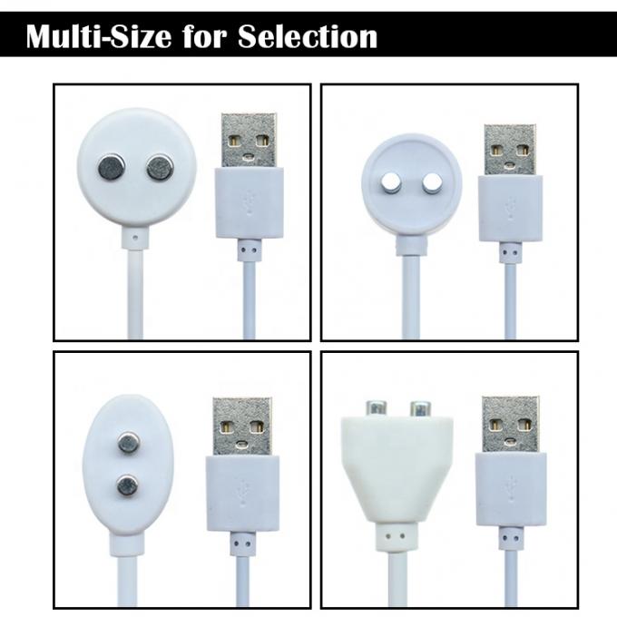 2 PIN USB Magnetische elektrische Zahnbürste Schönheitsinstrumente Erwachsene Sexspielzeug Vibrator Ladekabel 0