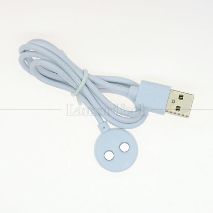 2 PIN USB Magnetische elektrische Zahnbürste Schönheitsinstrumente Erwachsene Sexspielzeug Vibrator Ladekabel 4
