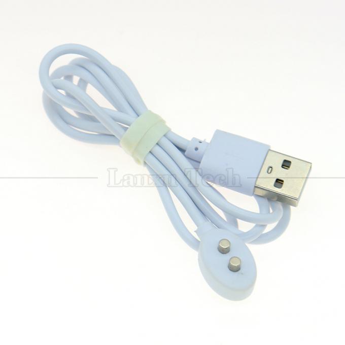 2 PIN USB Magnetische elektrische Zahnbürste Schönheitsinstrumente Erwachsene Sexspielzeug Vibrator Ladekabel 6