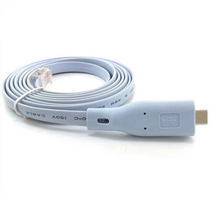 Plug and Play 6FT USB Typ C auf RJ45 Serienaadapter-Konsole für Cisco Router Switch 3