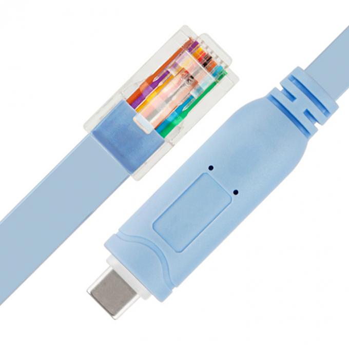 Plug and Play 6FT USB Typ C auf RJ45 Serienaadapter-Konsole für Cisco Router Switch 1
