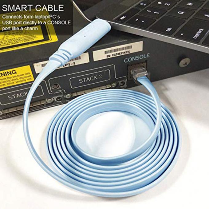 Plug and Play 6FT USB Typ C auf RJ45 Serienaadapter-Konsole für Cisco Router Switch 5