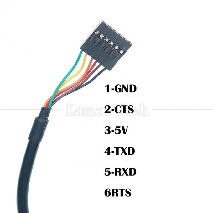 FTDI Chip FT232 USB zu TTL 3,3 V 5 V Uart RTS CTS TXD RXD Serienkonverterkabel für Arduino Raspberry Pi 6
