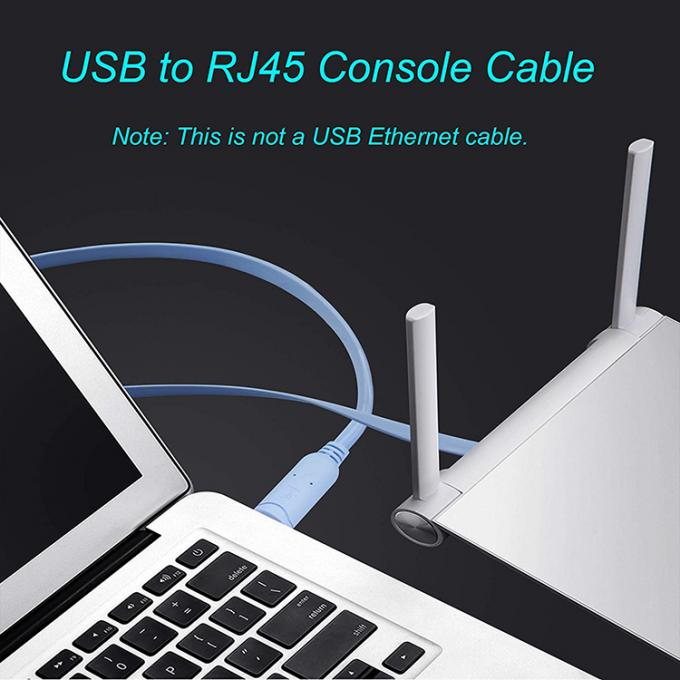 Hochkompatibles WIN 7 10 FTDI-Chip USB zu RJ45-Konsolekabel für Cisco-Router-Switch 9
