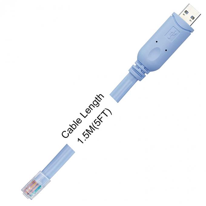 Hochkompatibles WIN 7 10 FTDI-Chip USB zu RJ45-Konsolekabel für Cisco-Router-Switch 7