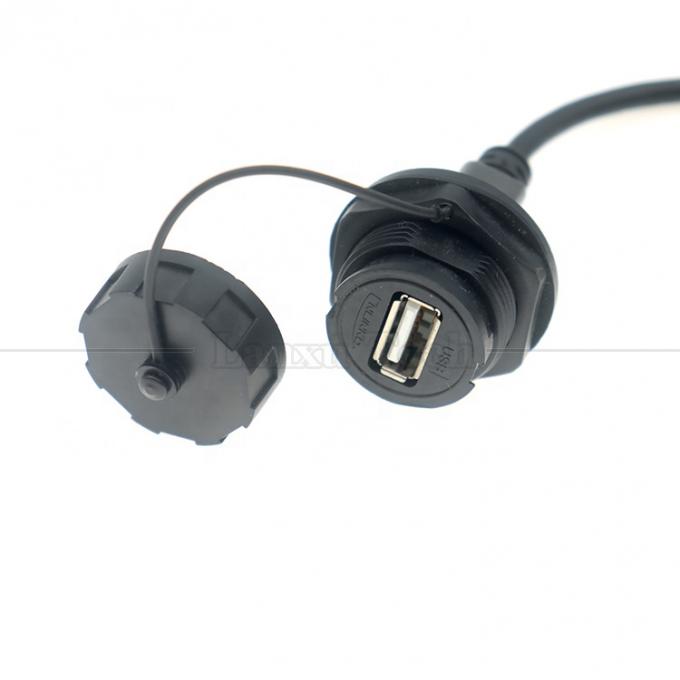 Wasserdichtes, männlich-weiblich vernetztes USB-Portverbindungsverlängerungskabel 4