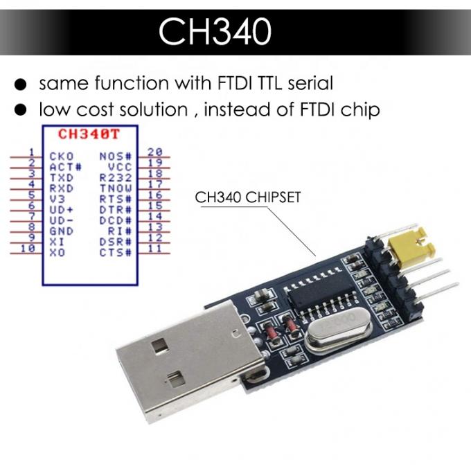 CH340 Rollover-USB-Konsolekabel für Cisco-Router 3