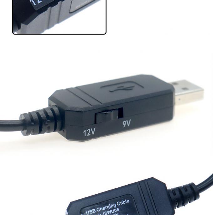 Hochwertiges USB 5v bis 9v 12v Step Up DC Stromkabel Boosterkabel für Router 2