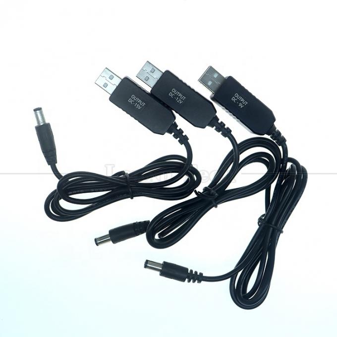 Individuelle Spannung 15V 12V 10V 9V 4V 3V USB zu DC Micro Typ C Ladekabel für Router Kamera Led Light Walkie Talkie GPS 2