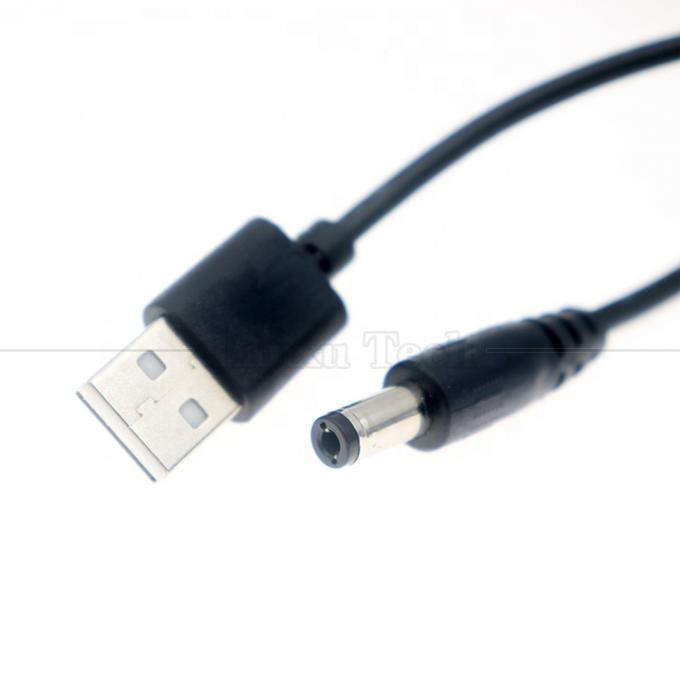 Hochwertiges 5V bis 9V 12V 1A USB bis DC 5,5x2,1mm Wi-Fi-Router-Booster-Konverterkabel 2