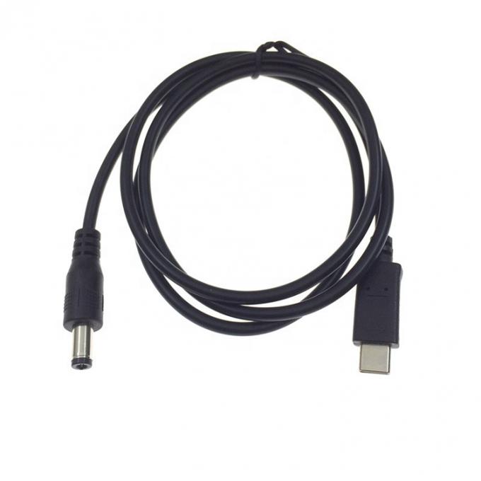 Schnellladung 20V 3A 65W USB Typ C bis 5,5mm X 2,1mm Gleichstrom-PD-Ladekabel für Laptop 1