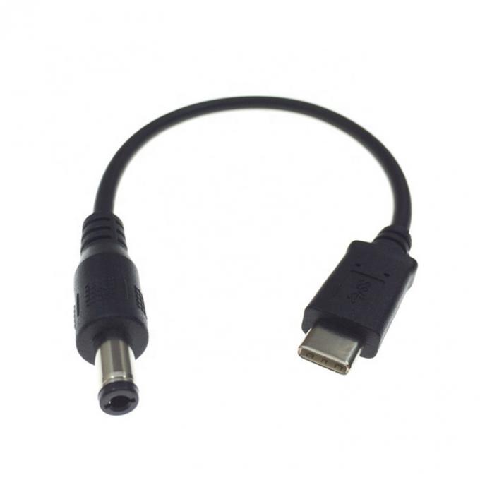 Schnellladung 20V 3A 65W USB Typ C bis 5,5mm X 2,1mm Gleichstrom-PD-Ladekabel für Laptop 4