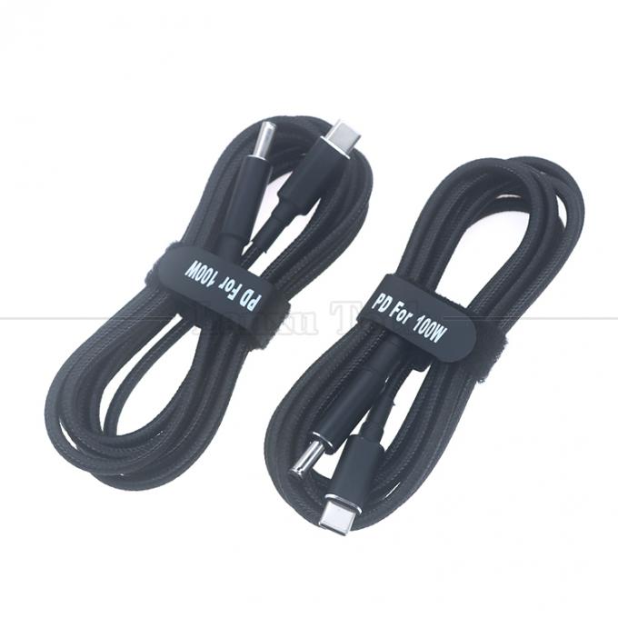 20V 5A 100W Dual E Mark Chip PD Aufladen USB Typ C zu DC Laptop Kabel Draht Adapter für HP Asus Lenovo Dell 4