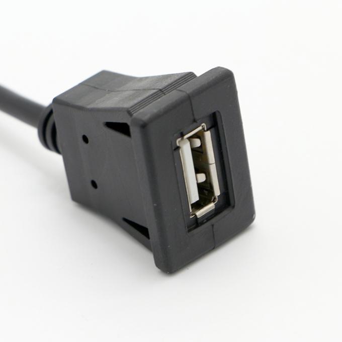 OEM-Snap in USB-Socket-Panel-Mountkabel mit Dupont-Terminal 3