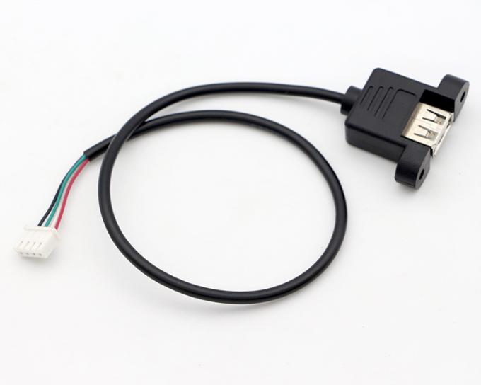 Schraubverriegelung für Schraubverschlüsse für weibliche Platten USB 2.0 Typ A bis JST XH PH SH Montagekabel 2