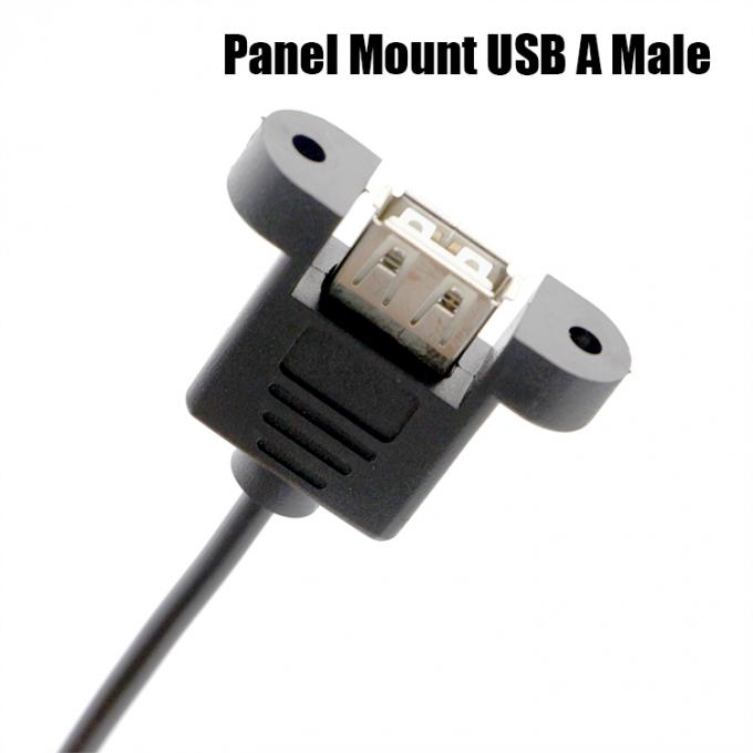 Schraubverriegelung für Schraubverschlüsse für weibliche Platten USB 2.0 Typ A bis JST XH PH SH Montagekabel 3