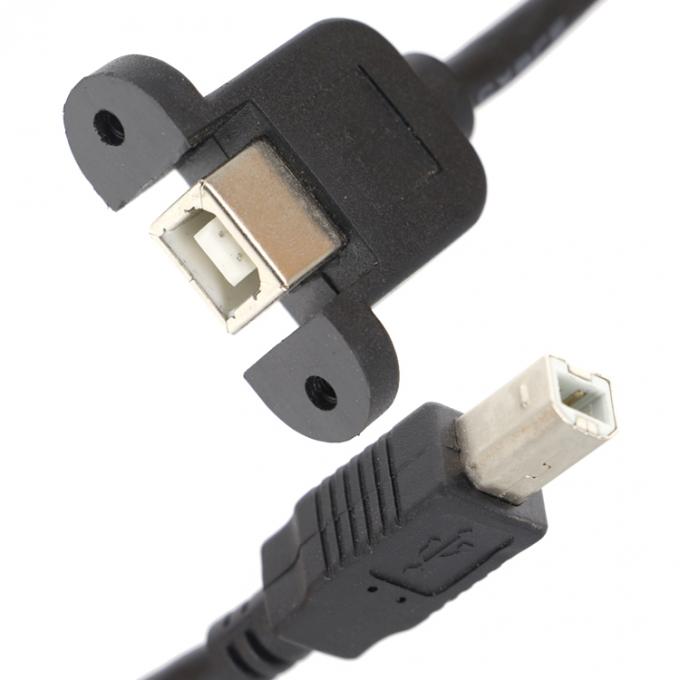 Schraubverriegelung Mini Micro B Typ C RJ45 Ethernet-Verlängerungskabel von männlich auf weiblich 2