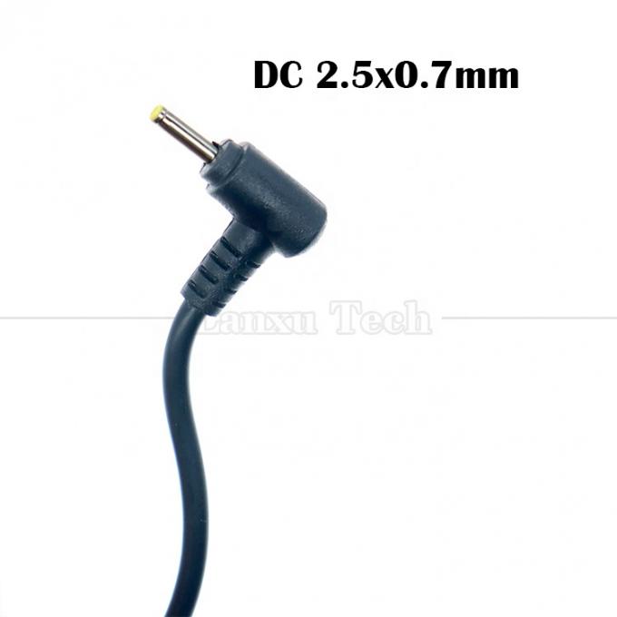 90 Grad Rechtswinkel USB A Männlich bis Fass Jack DC 2.5x0.7mm 3.5x1.35 5.5x2.5 5.5x2.1mm Ladekabel 1