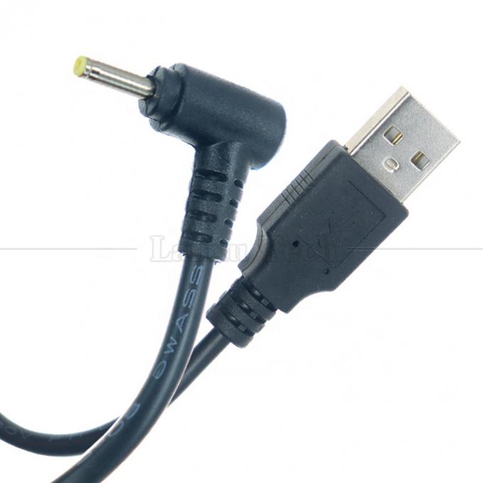 90 Grad Rechtswinkel USB A Männlich bis Fass Jack DC 2.5x0.7mm 3.5x1.35 5.5x2.5 5.5x2.1mm Ladekabel 0