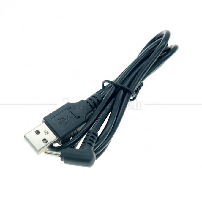 90 Grad Rechtswinkel USB A Männlich bis Fass Jack DC 2.5x0.7mm 3.5x1.35 5.5x2.5 5.5x2.1mm Ladekabel 3