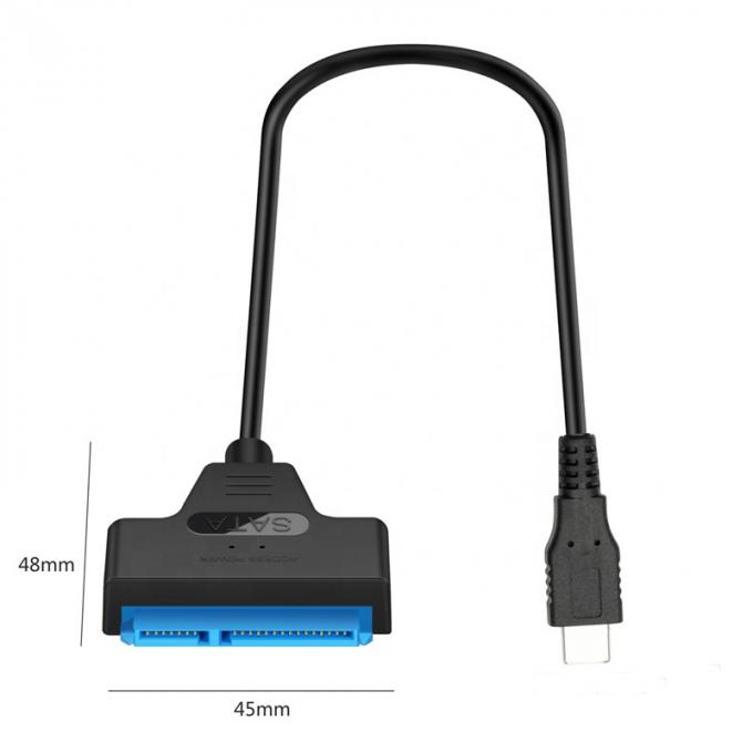 Hochgeschwindigkeit 5Gbps SDD HDD Festplatte 2,5 Zoll USB Typ C 3.1 zu Sata Adapter Kabel 2